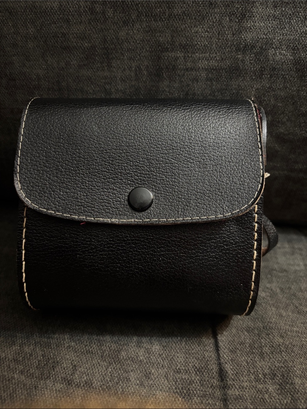 Vintage camera, binoculars, or lense filter case